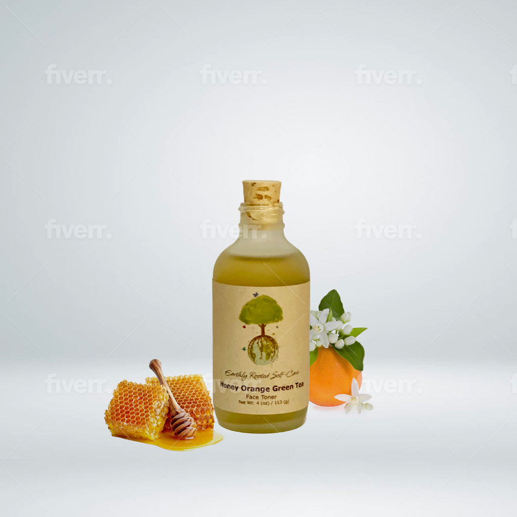 Honey Orange Green Tea - Botanical Face Toner