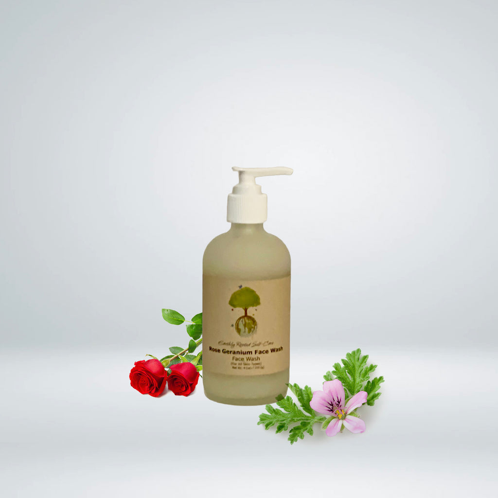 Rose Geranium Face Wash